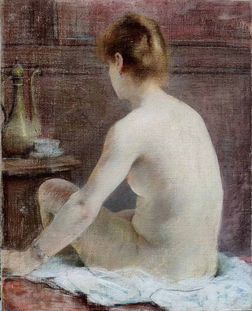 Giuseppe De Nittis - Nudo di schiena 1